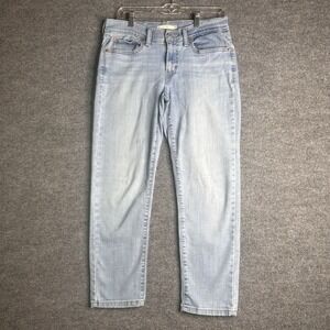 Levis Boyfriend Jeans Women Size 27 Relaxed Fit Tapered Leg